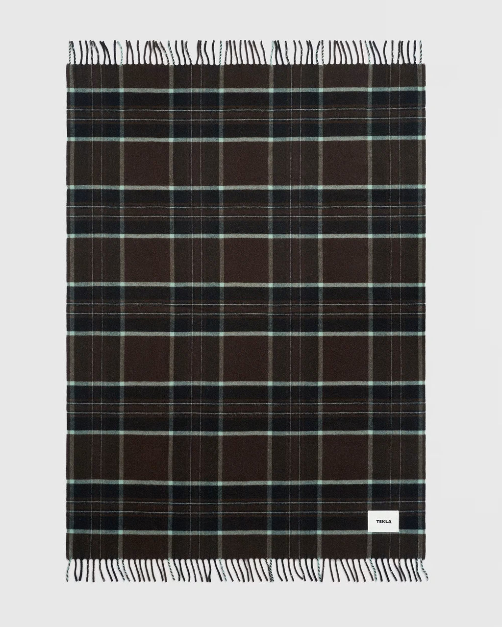 TEKLA Lambswool Blanket - Fearn Plaid
