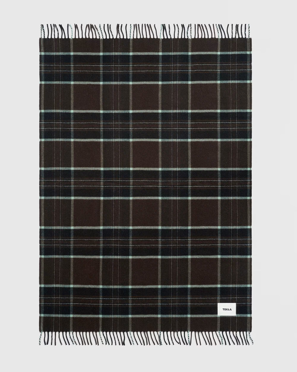TEKLA Lambswool Blanket - Fearn Plaid