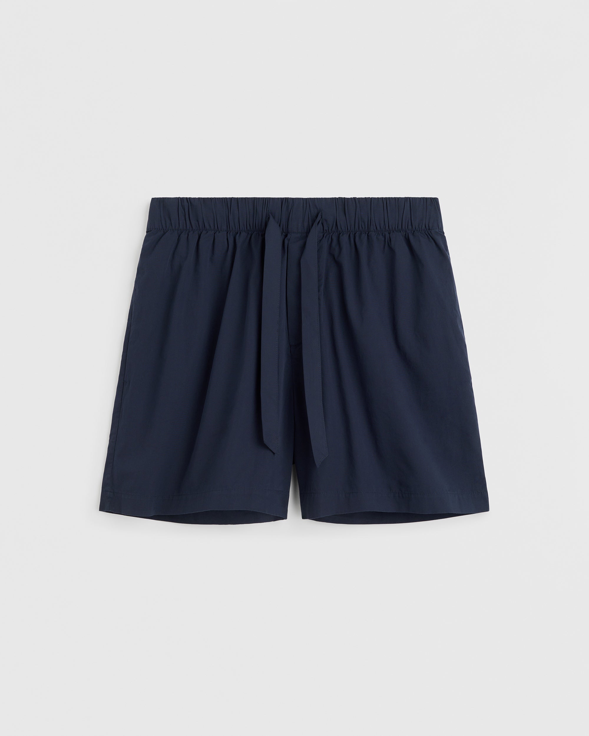 TEKLA Poplin Pyjama Shorts - True Navy