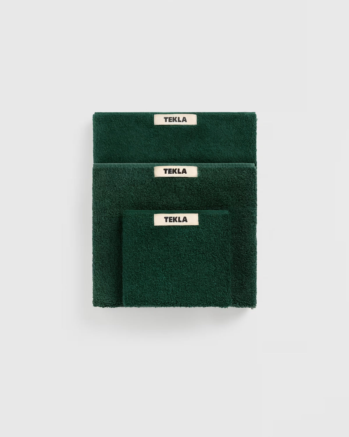 TEKLA Towel - Forest Green