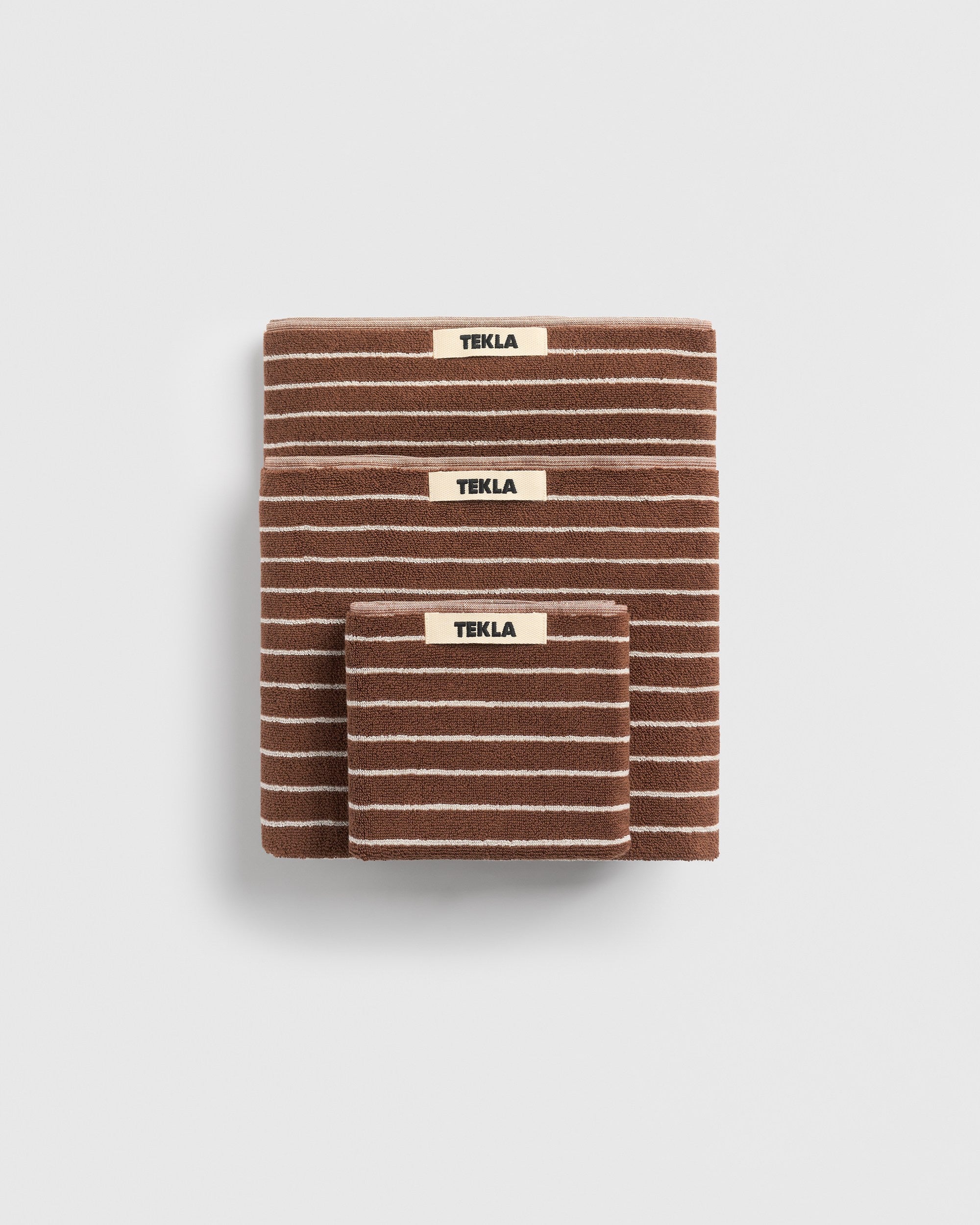 Tekla Towel - Rust Stripes