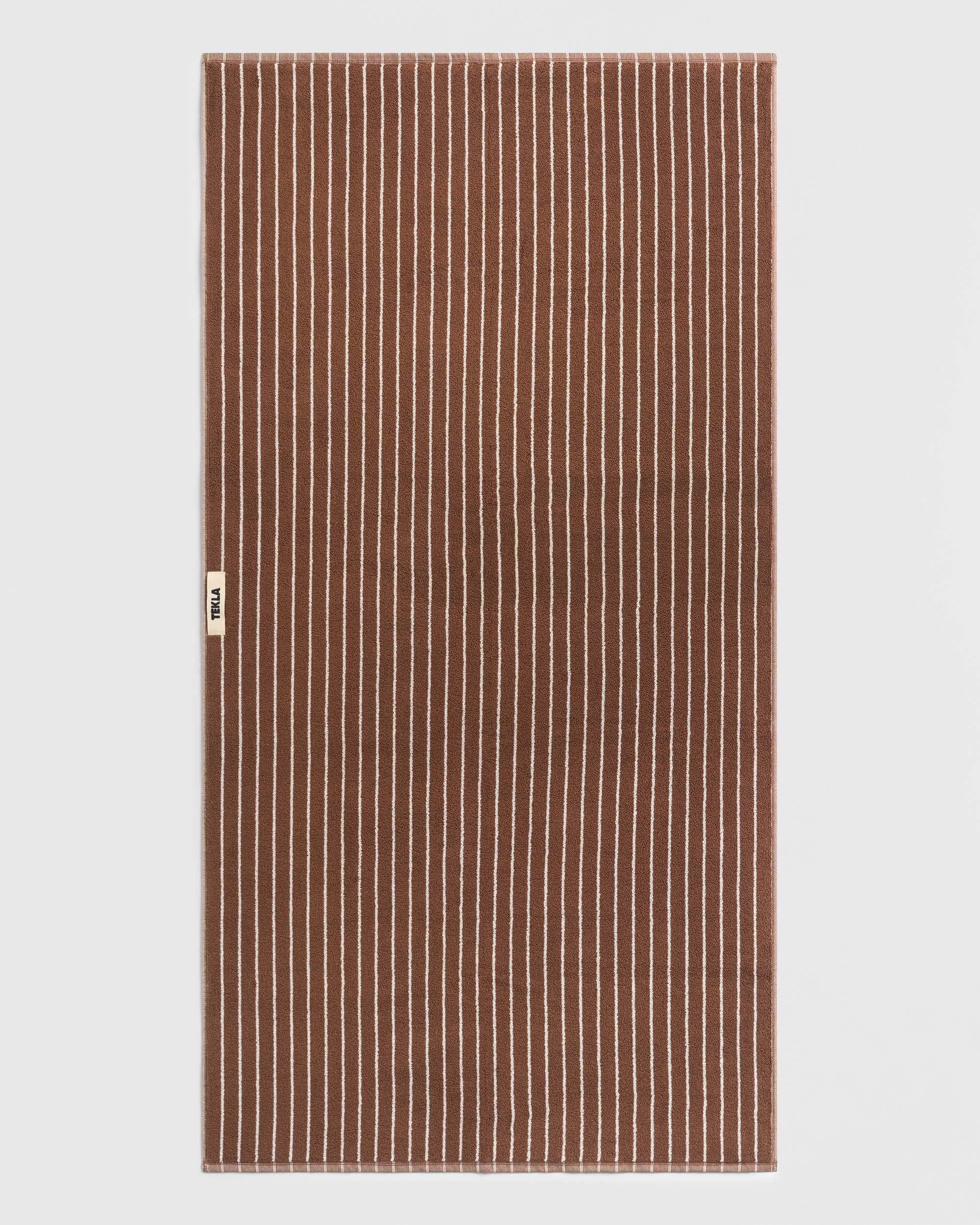 Tekla Towel - Rust Stripes
