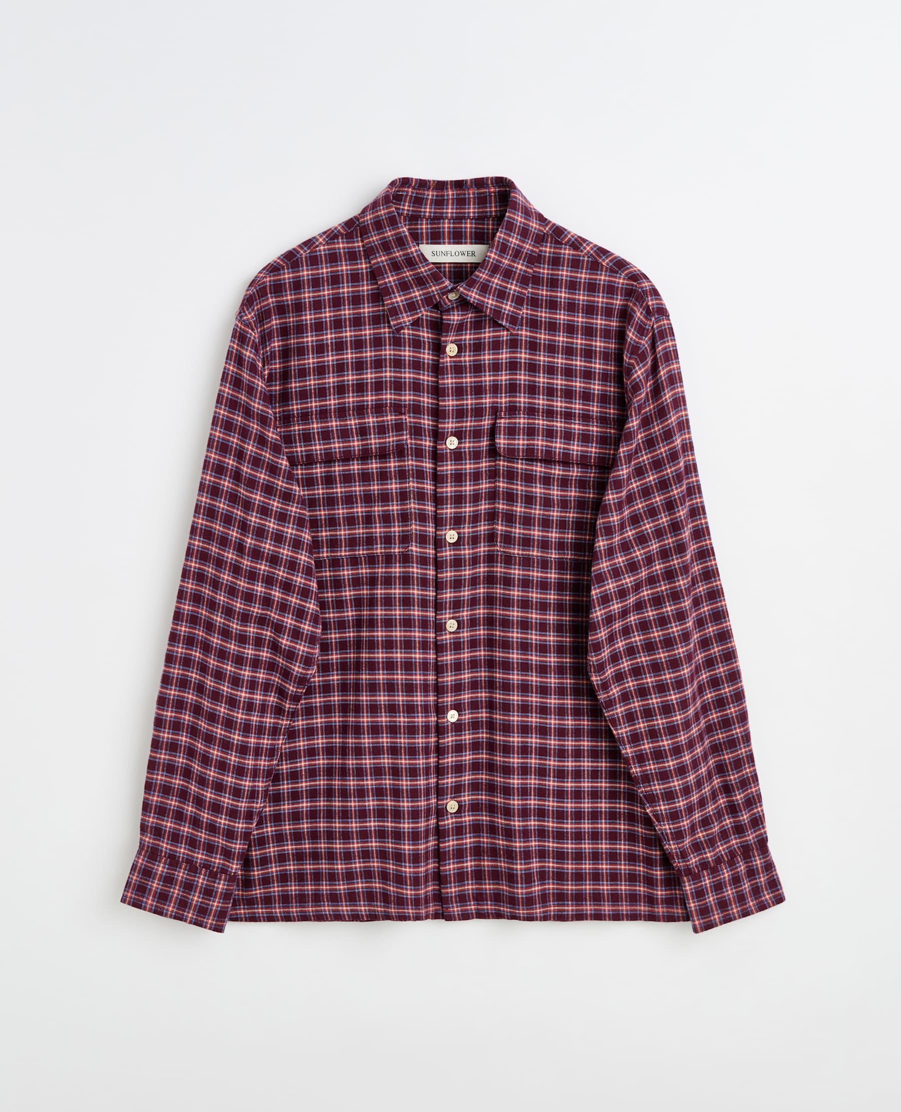 Sunflower New Pocket Shirt - Burgundy