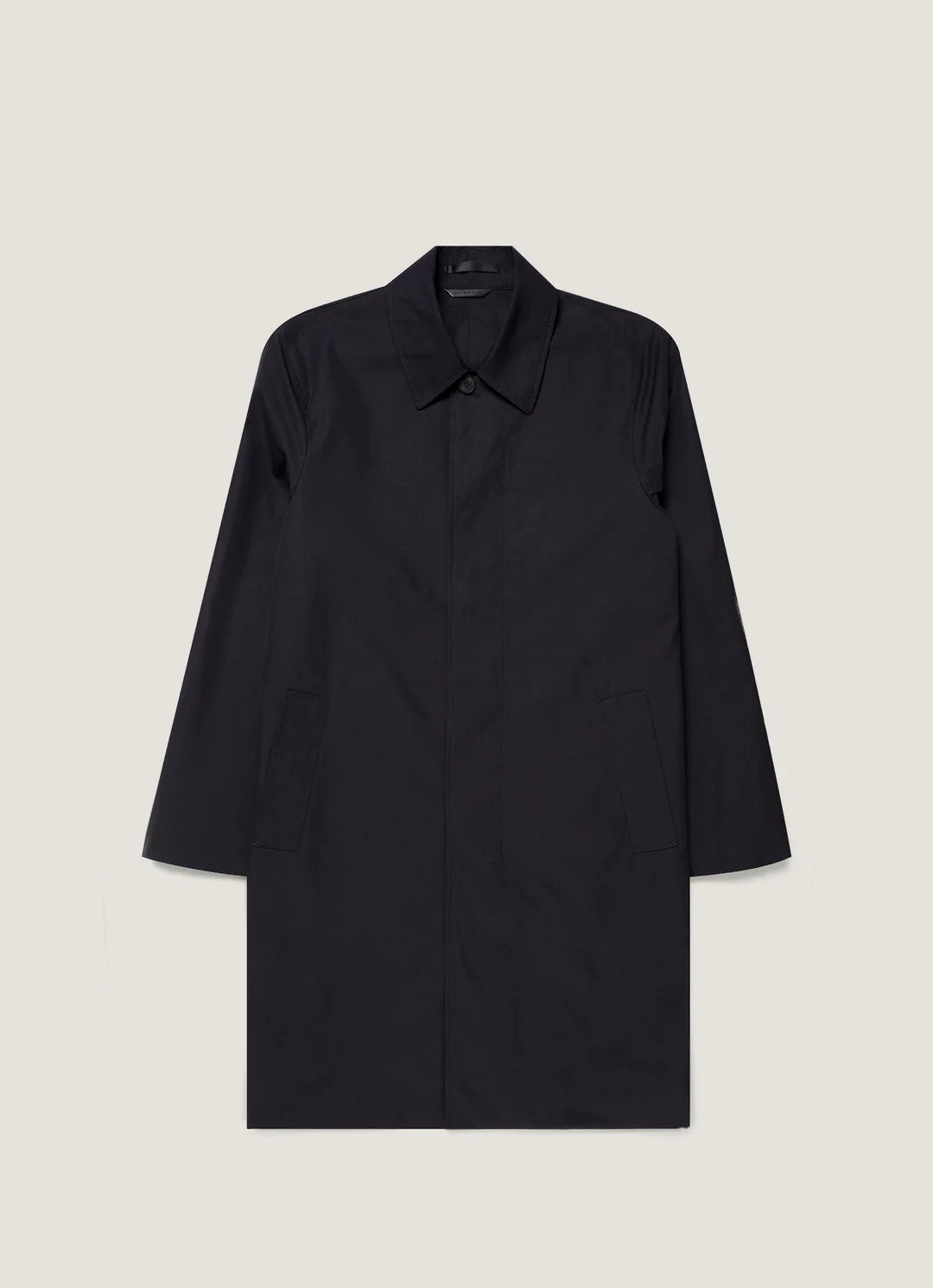 Sunspel Ventile Cotton Mac - Dark Navy