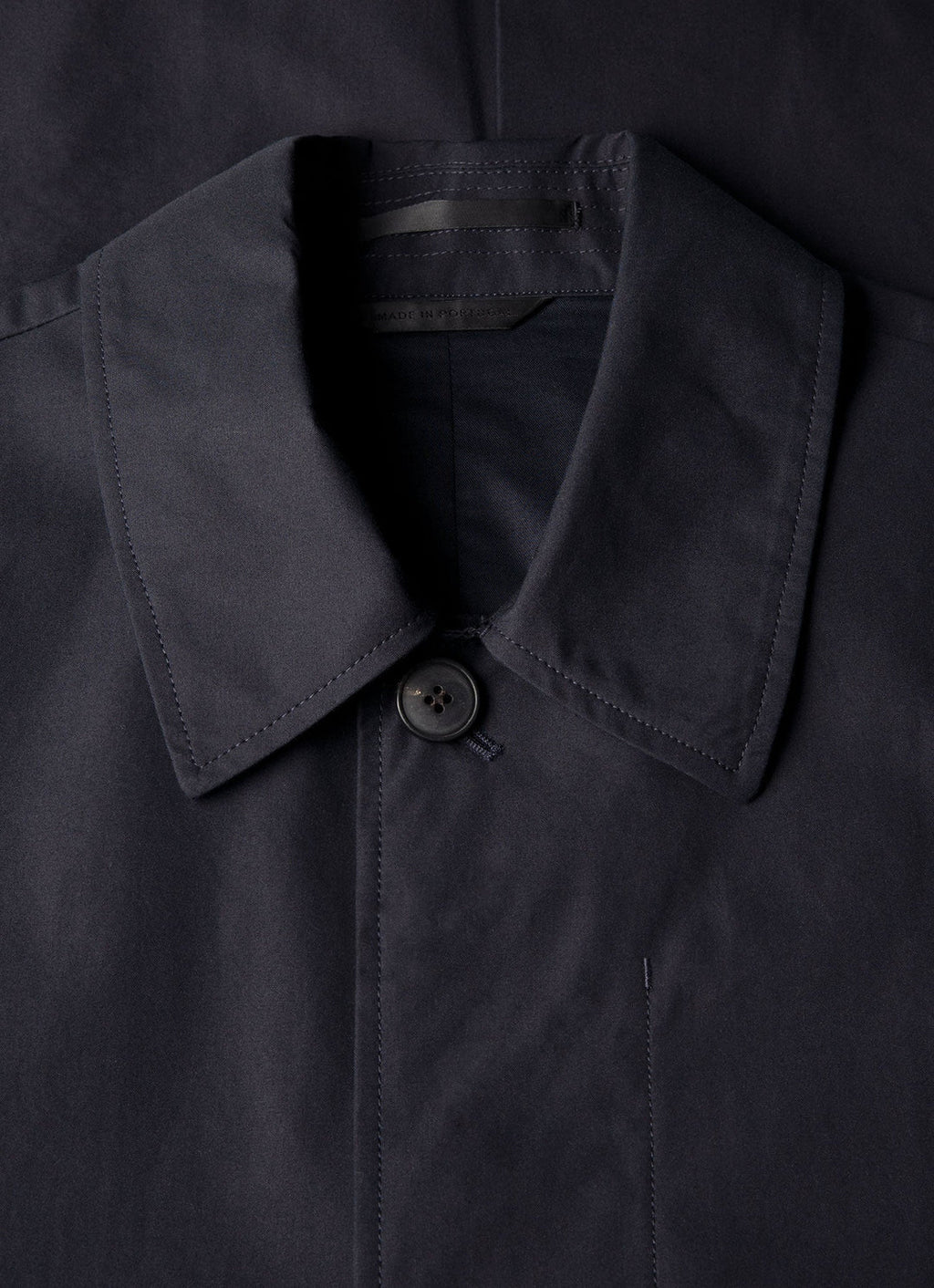 Sunspel Ventile Cotton Mac - Dark Navy