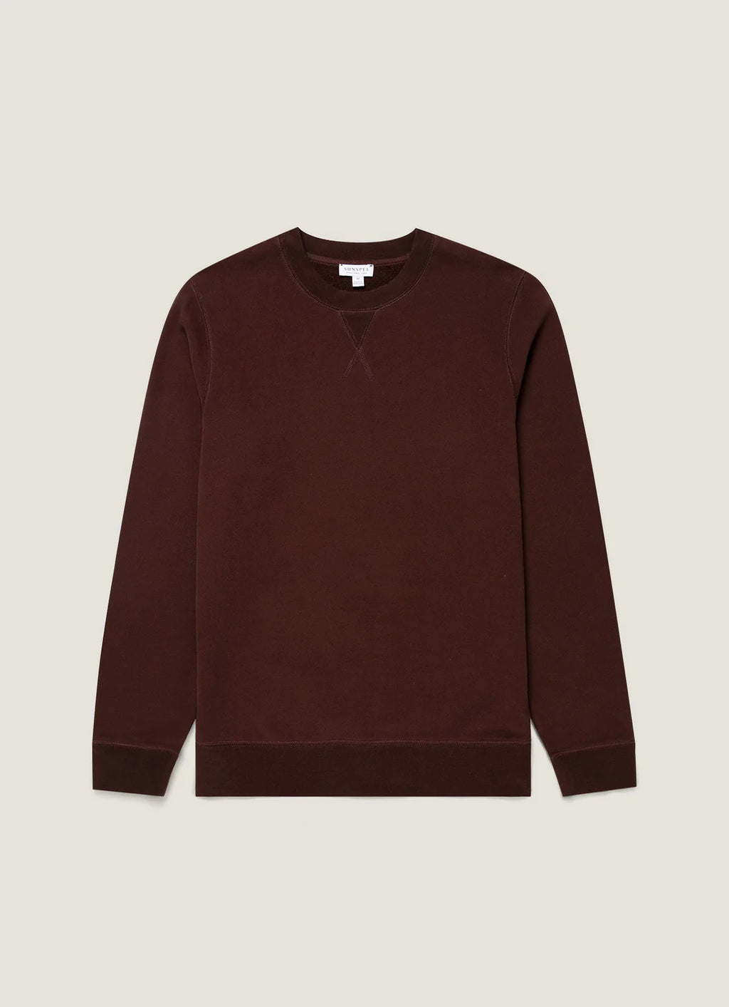 Sunspel Loopback Sweater  - Bakelite
