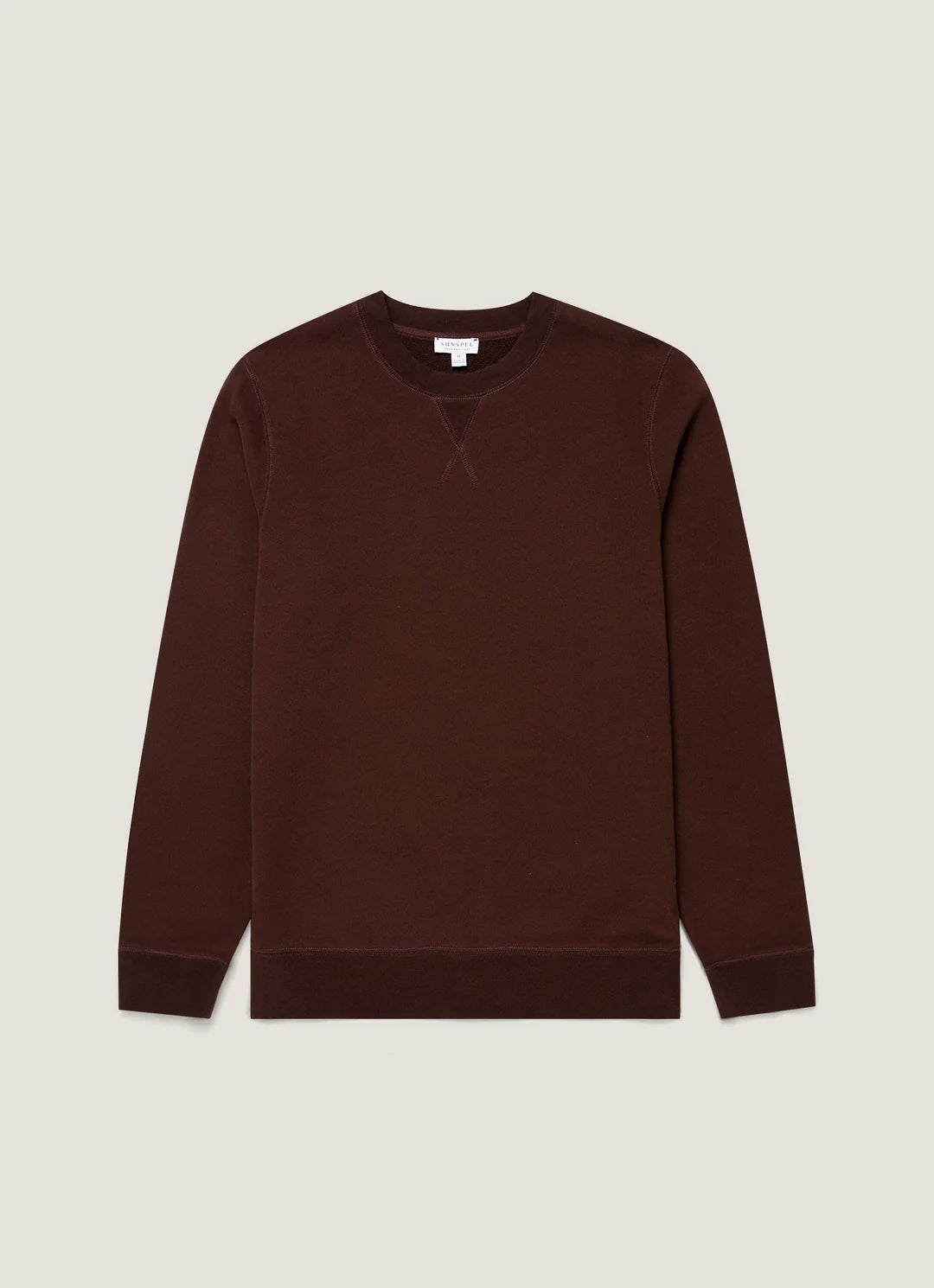Sunspel Loopback Sweater  - Bakelite