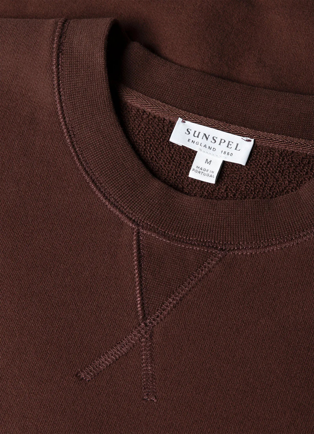 Sunspel Loopback Sweater  - Bakelite
