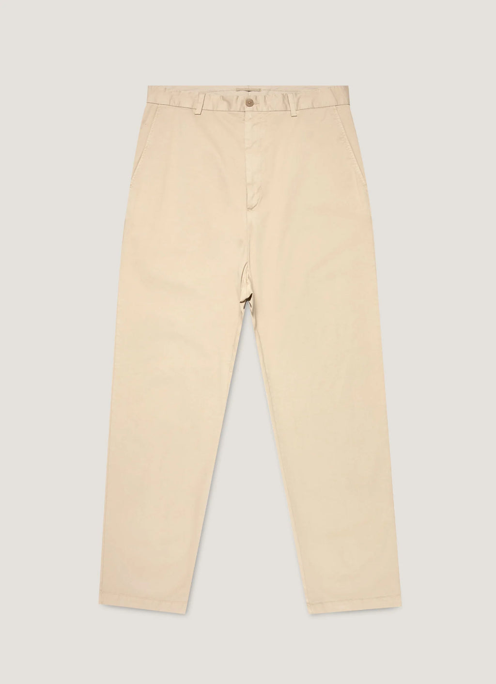 Sunspel Regular Fit Chino - Light Stone