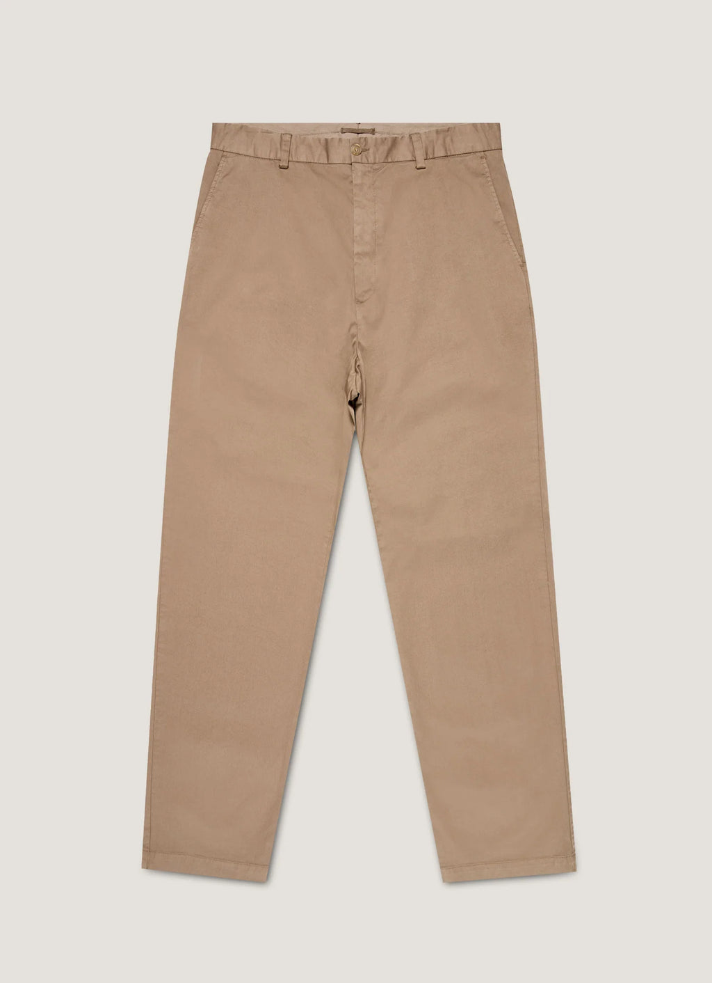 Sunspel Regular Fit Chino - Dark Stone