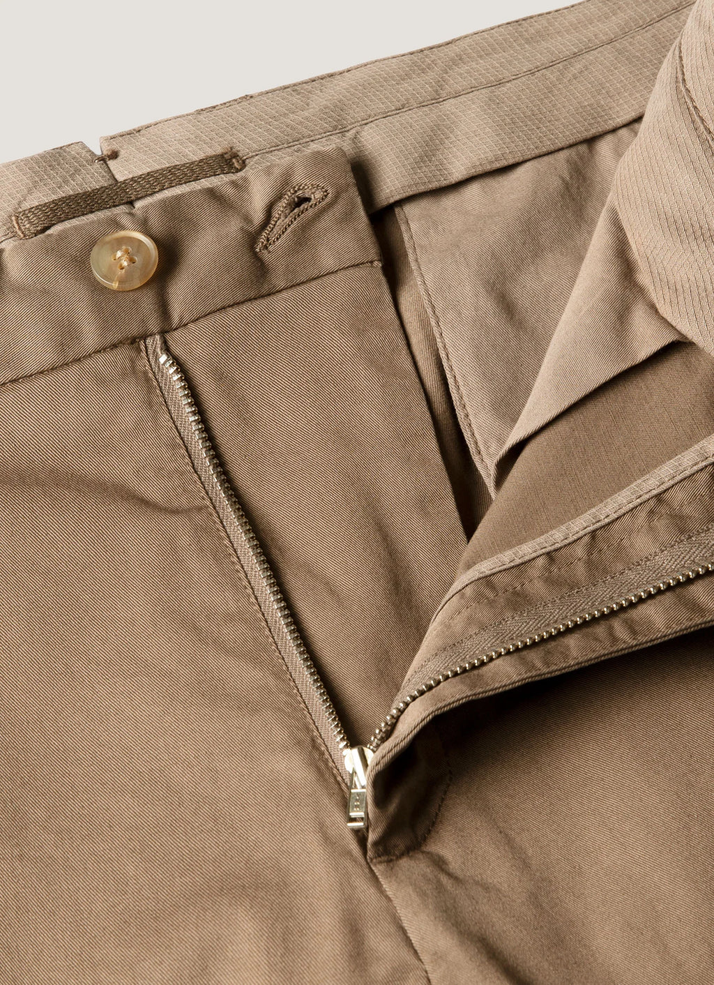 Sunspel Regular Fit Chino - Dark Stone